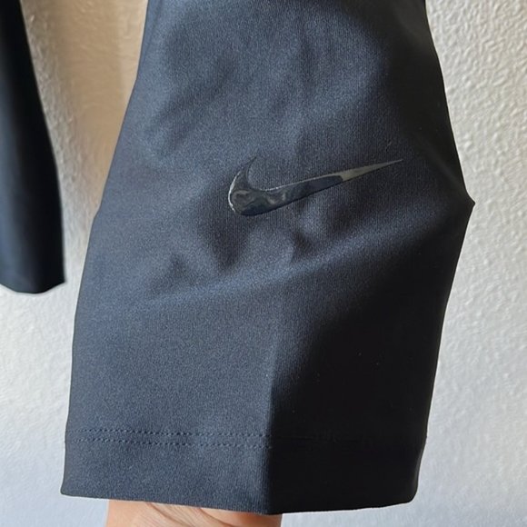 Nike cropped leggings size large black - Picture 2 of 6